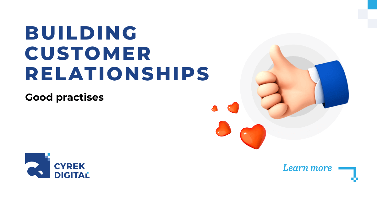 Building relationships - good practices