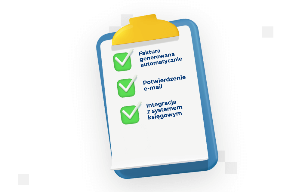 infografika przedstawiaj&#261;ca mini chcecklist&#281; dotycz&#261;c&#261; automatyzacji p&#322;atno&#347;ci