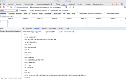 Sprawdzanie poprawno&#347;ci wdro&#380;enia Consent Mode v2 w Chrome DevTools
