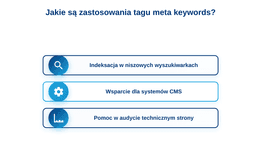 zastosowania tagu meta keywords