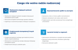 infografika przedstawiająca czego nie wolno radzie nadzorczej