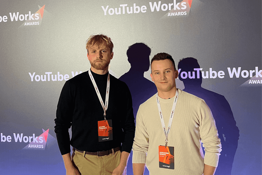 Cyrek Digital na Youtube Works Awards 2023 
