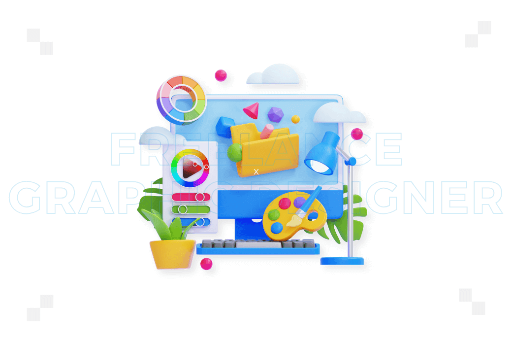 Freelance graphic designer: jak wygląda jego praca?