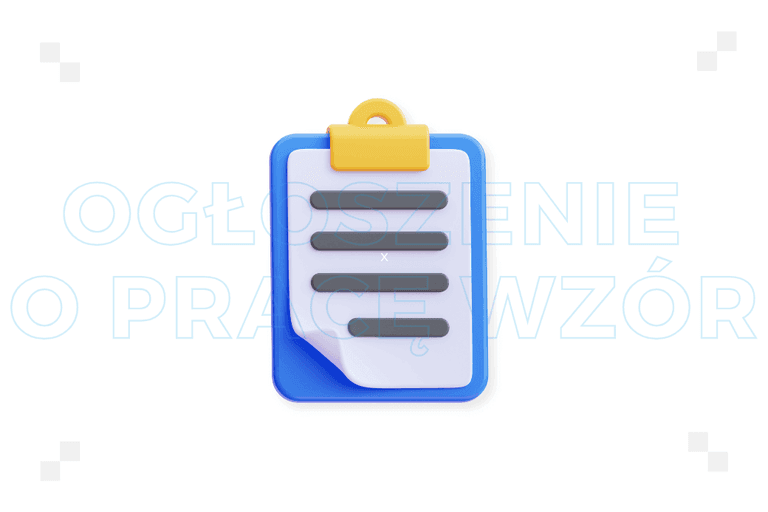 Ogłoszenie o pracę: wzór. Jak powinno wyglądać?