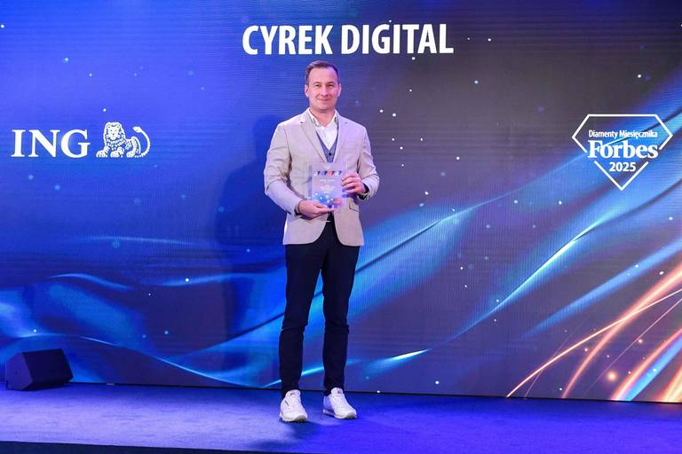 Cyrek Digital z Diamentem Forbesa 2025!